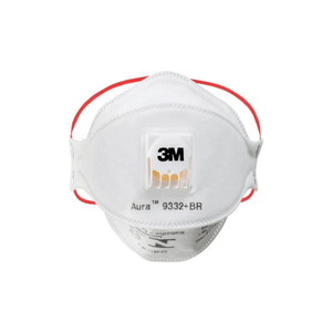 Respirador Descartável 3M™ Aura™ 9332+BR, Branco da 3M